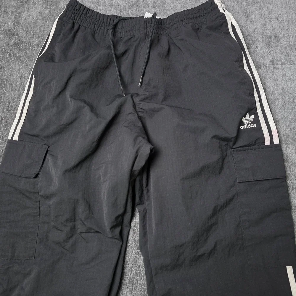 Adidas Adicolor Classics 3-Stripe Cargo Track Pants Mens Medium M Black Retro